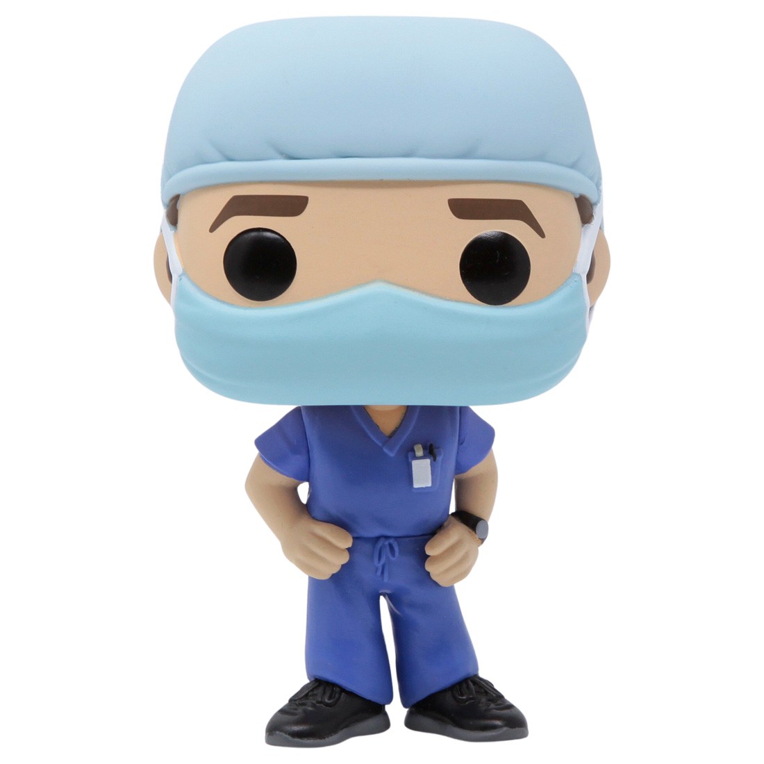Funko POP Heroes Front Line Worker Male Hospital Worker #1 (blue)