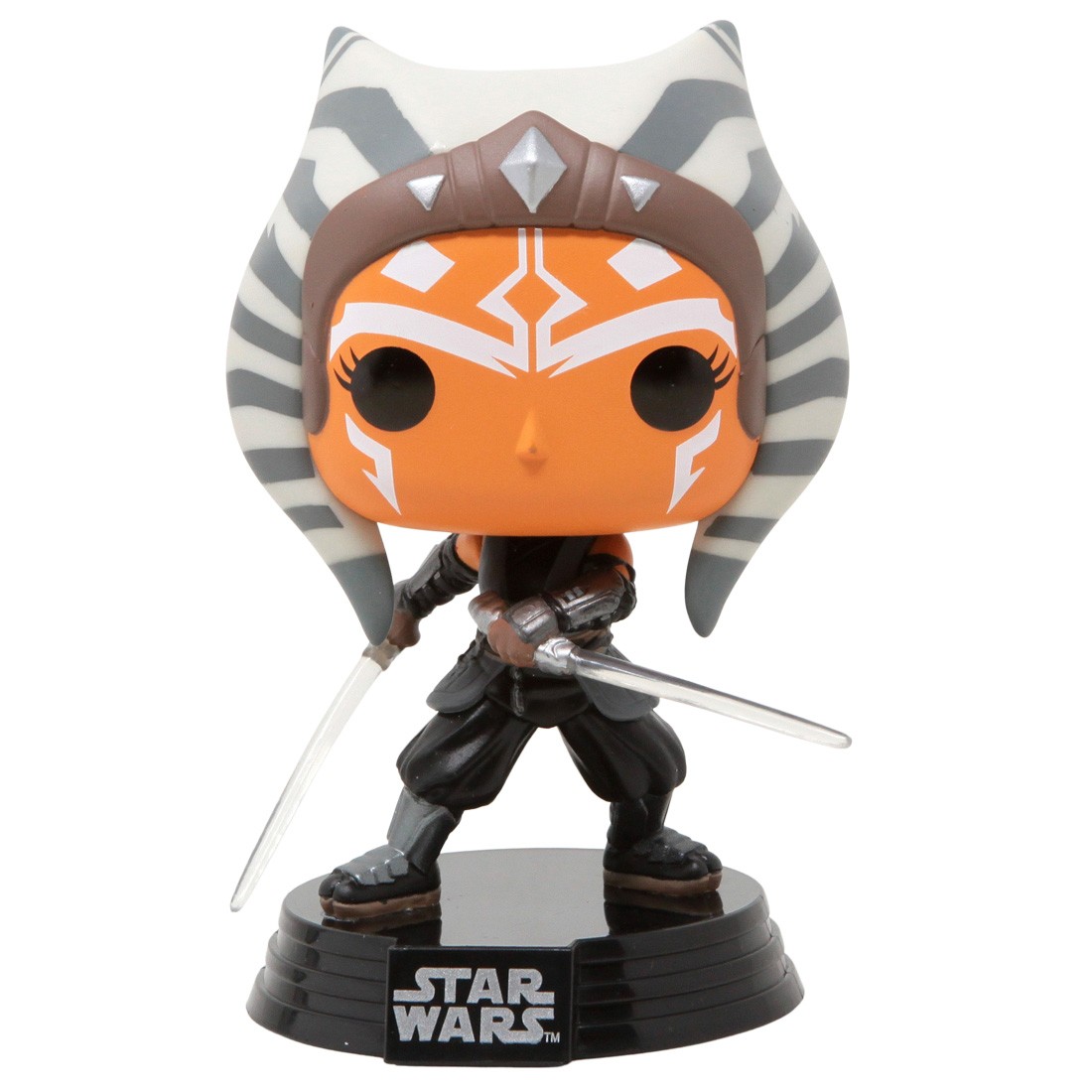 Funko POP Star Wars The Mandalorian - Ahsoka With Sabers (orange)