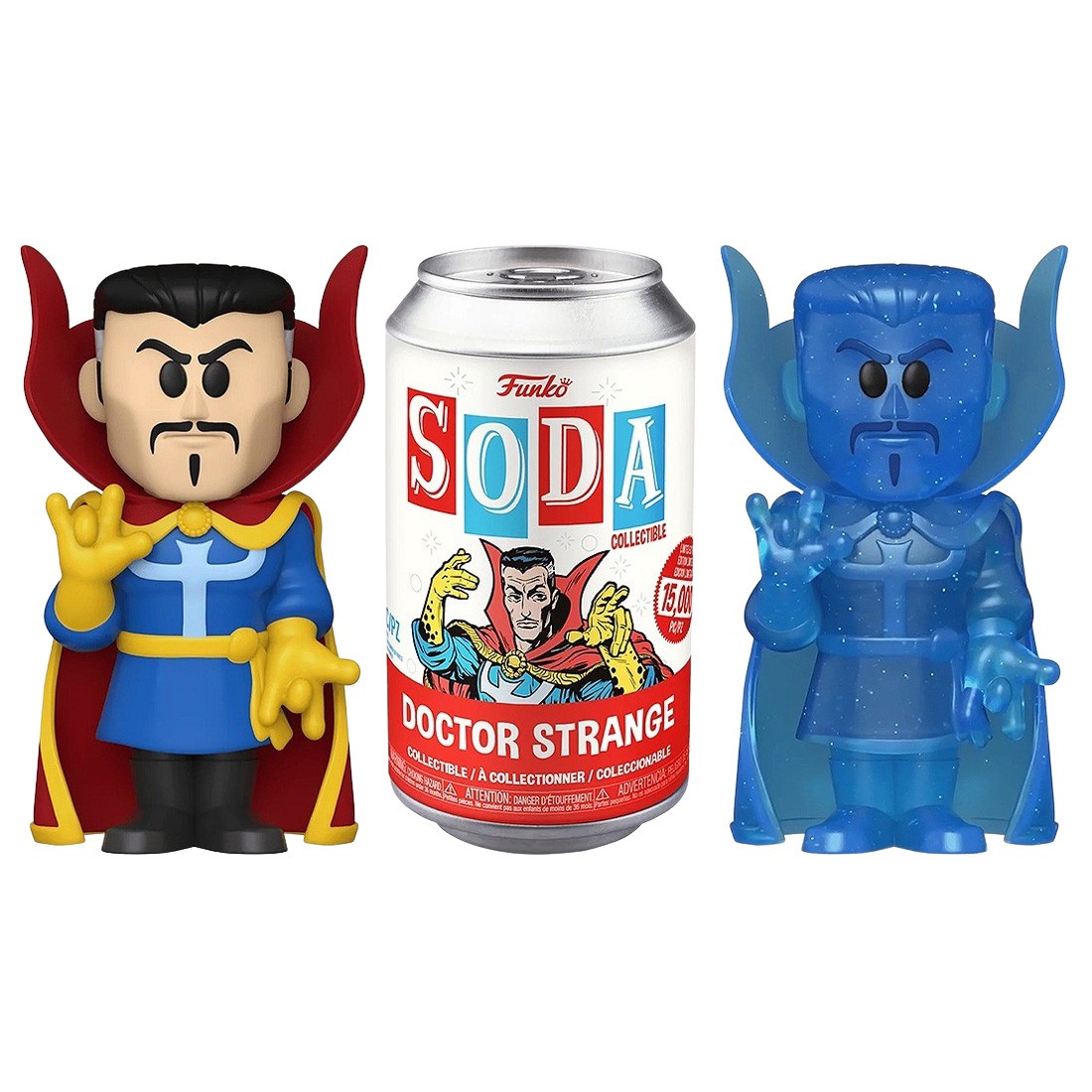 Funko Vinyl Soda Marvel - Doctor Strange (blue)