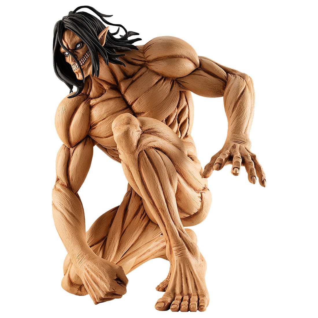Good Smile Company Pop Up Parade Attack on Titan Eren Yeager Attack Titan Ver. re-run Figure (beige)