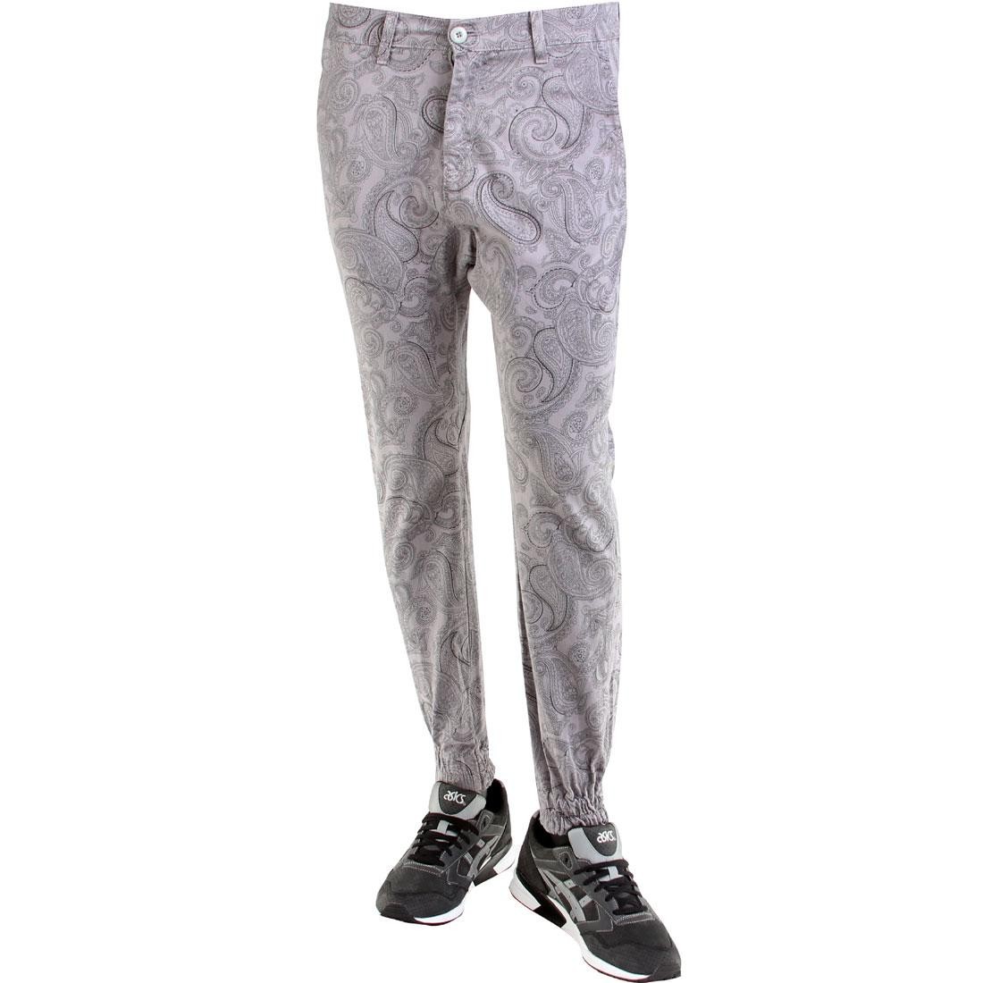 Golden Denim Marathon Paisley In Gray Pants (gray)