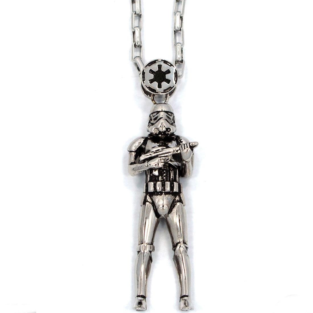 Han Cholo x Star Wars Stormtrooper Pendant Necklace (silver)