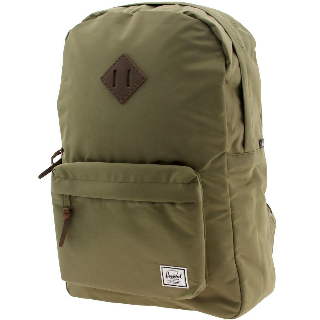 Herschel Supply Co Heritage Nylon Backpack (green / fern)