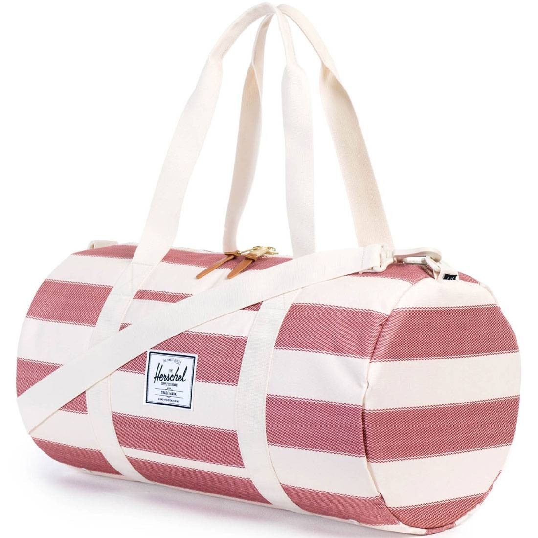 Herschel Supply Co Sutton Mid Duffle Bag (white / nat fouta)