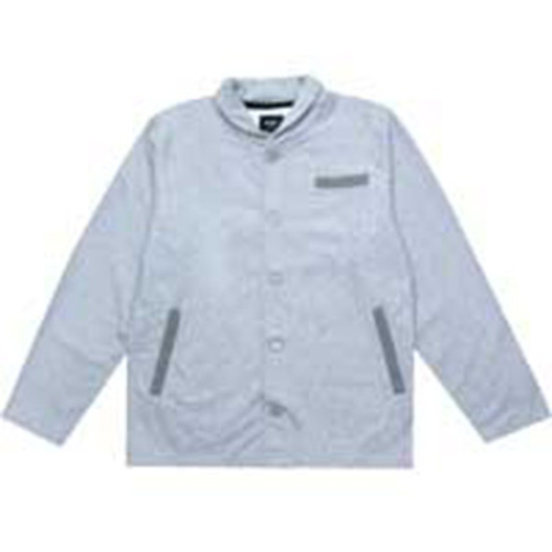 Huf Fleece Shawl Collar Chore Jacket (heather grey)