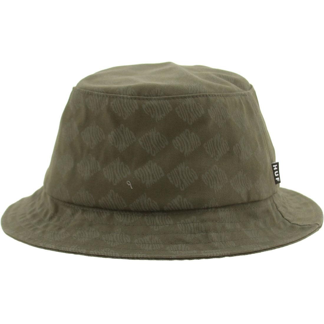 HUF Luxe Bucket Hat (olive)