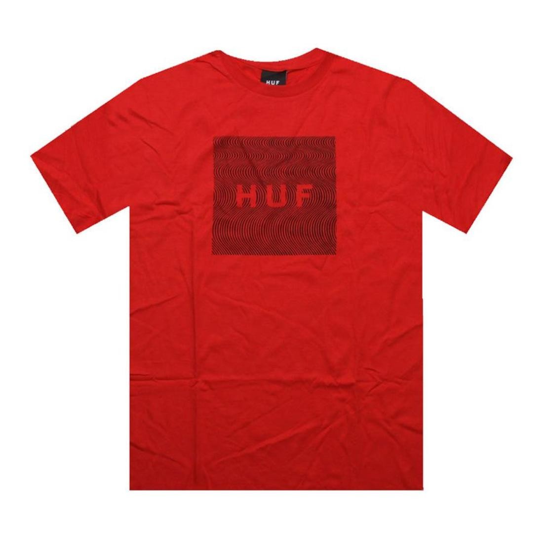 HUF Illusion Original Logo Tee (red)
