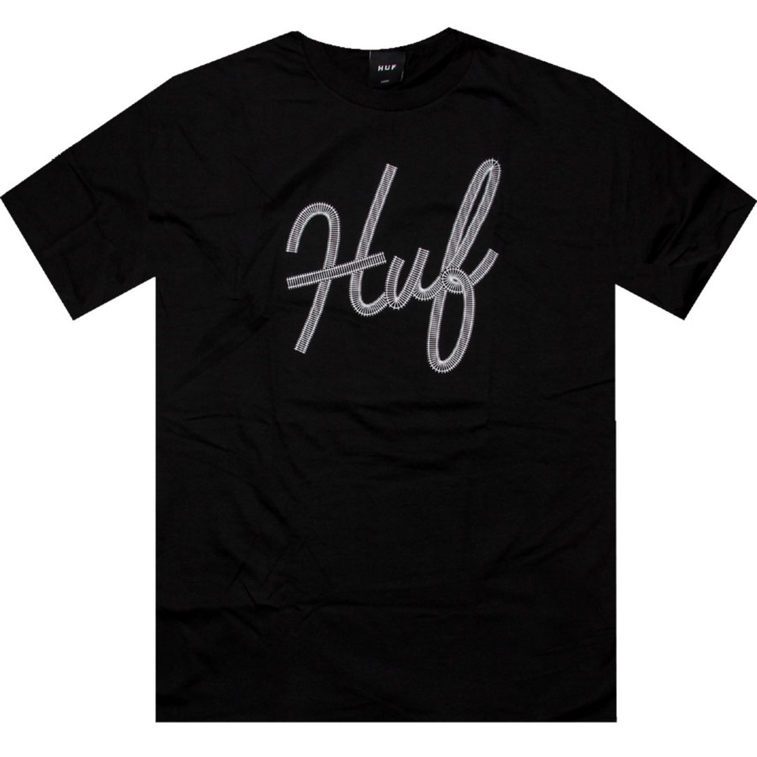 HUF Railroad Script Tee (black)