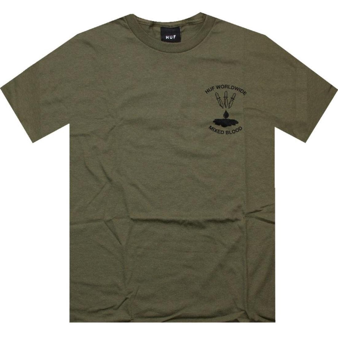 HUF Mixed Blood Tee (military)