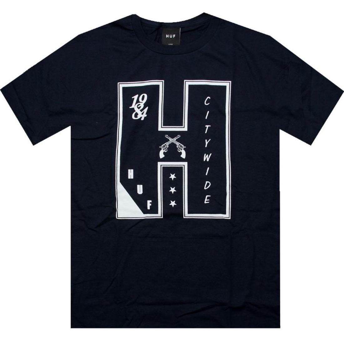 HUF City Wide Tee (navy)