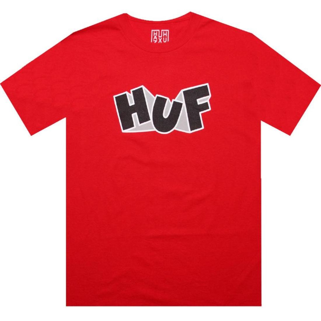 HUF x Haze 3D Tee (red)