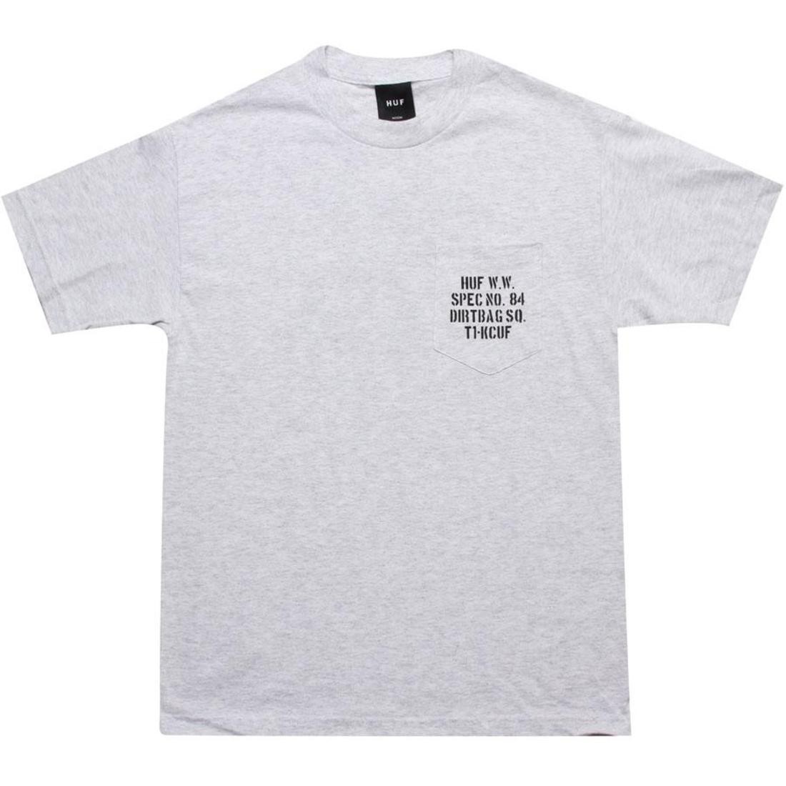 HUF Shell Shock Tee (ash)