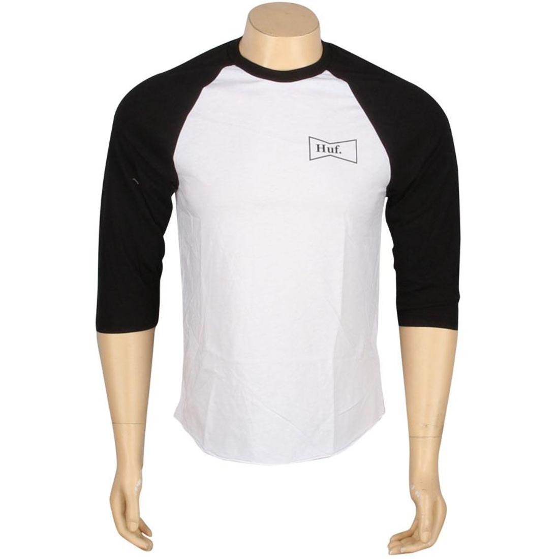 HUF Drink Up Baseball Raglan Tee (black / white)