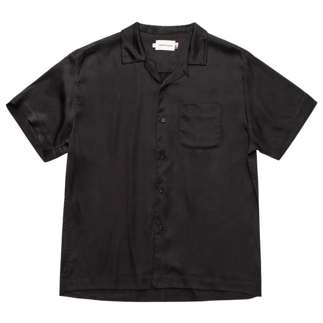 Honor The Gift Men Century Camp Button Shirt (black)