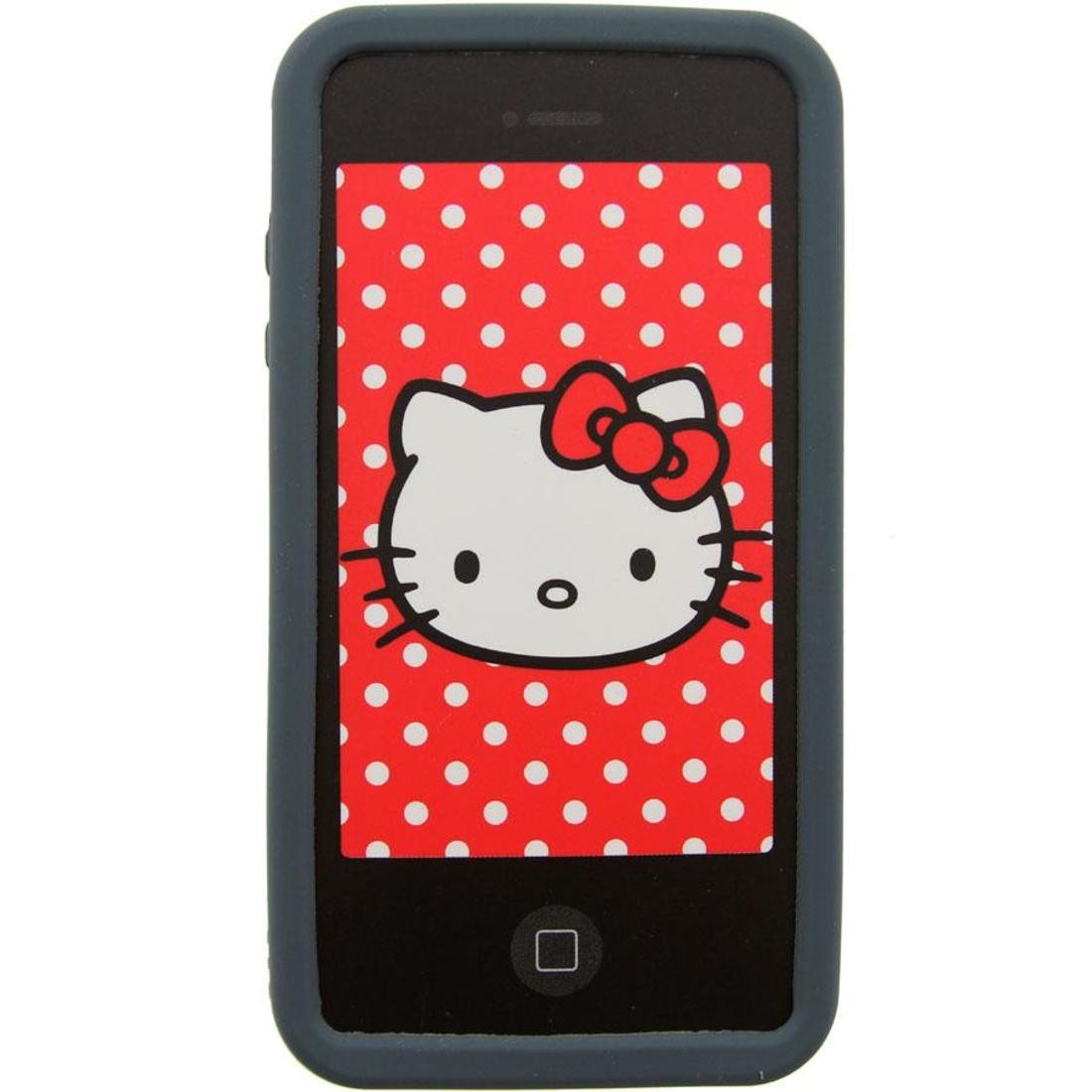 Hello Kitty Angry iPhone 4 Case (black)