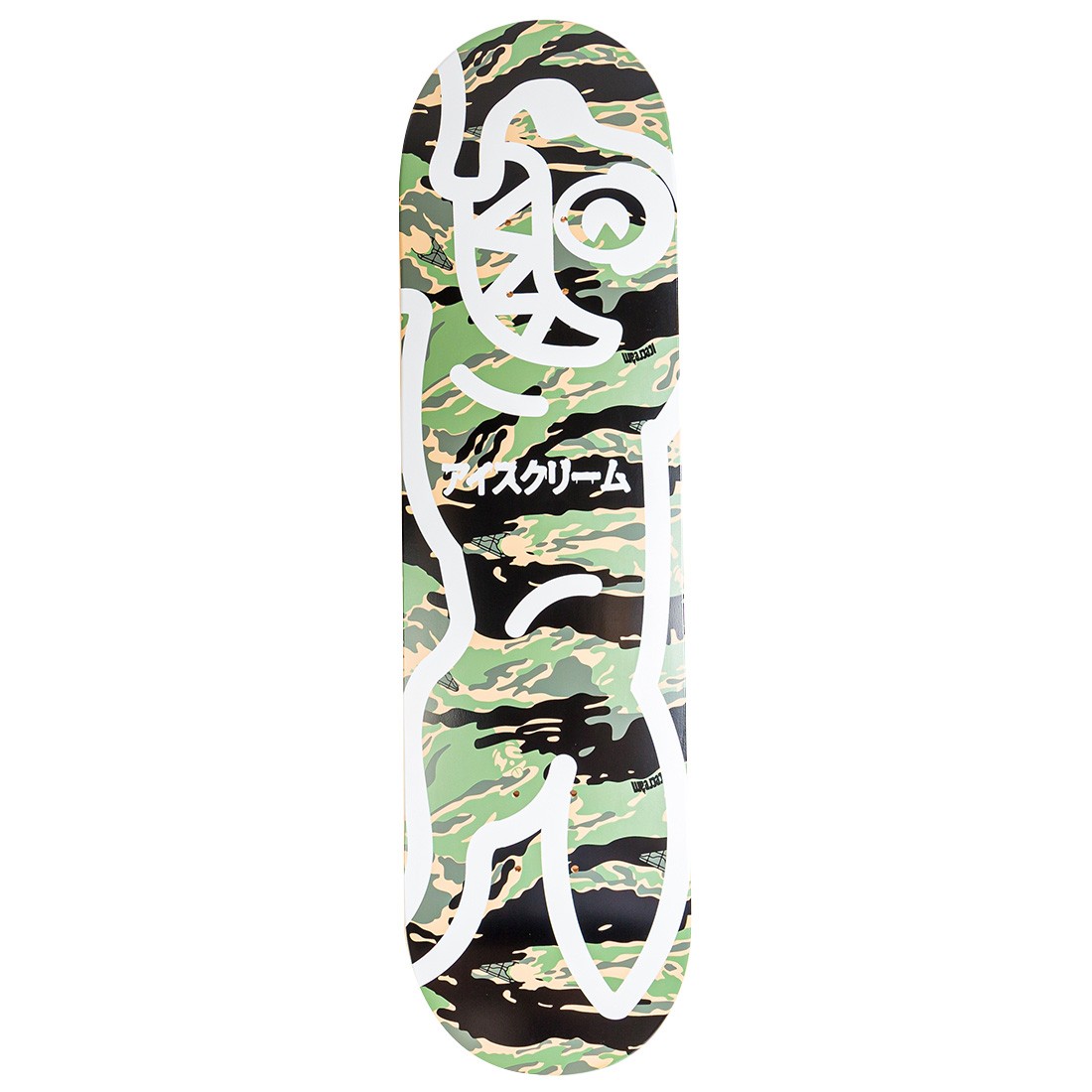 Ice Cream Stash Skateboard Deck (camo / black)