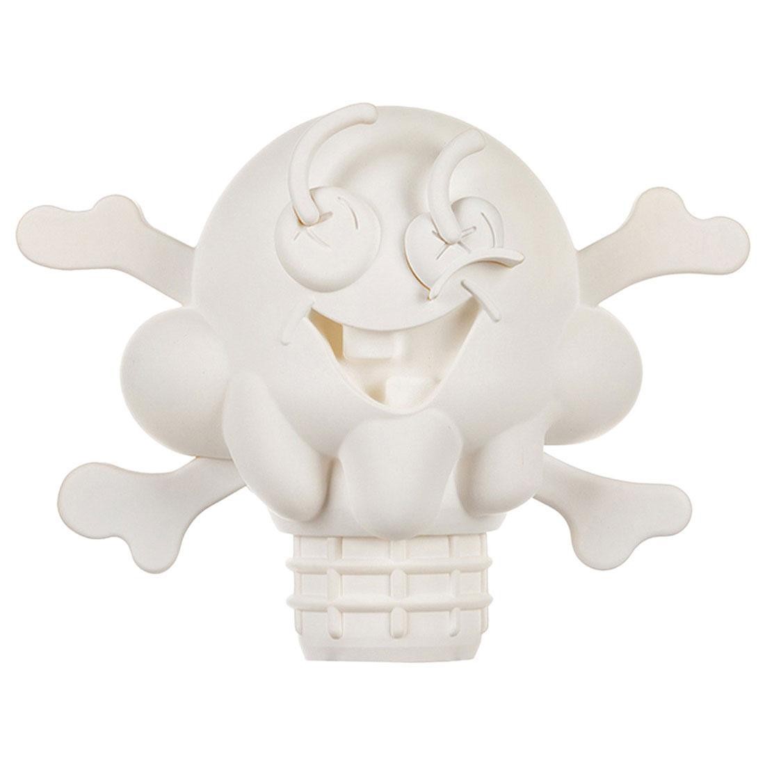 Ice Cream Cones and Bones Figurine (white)