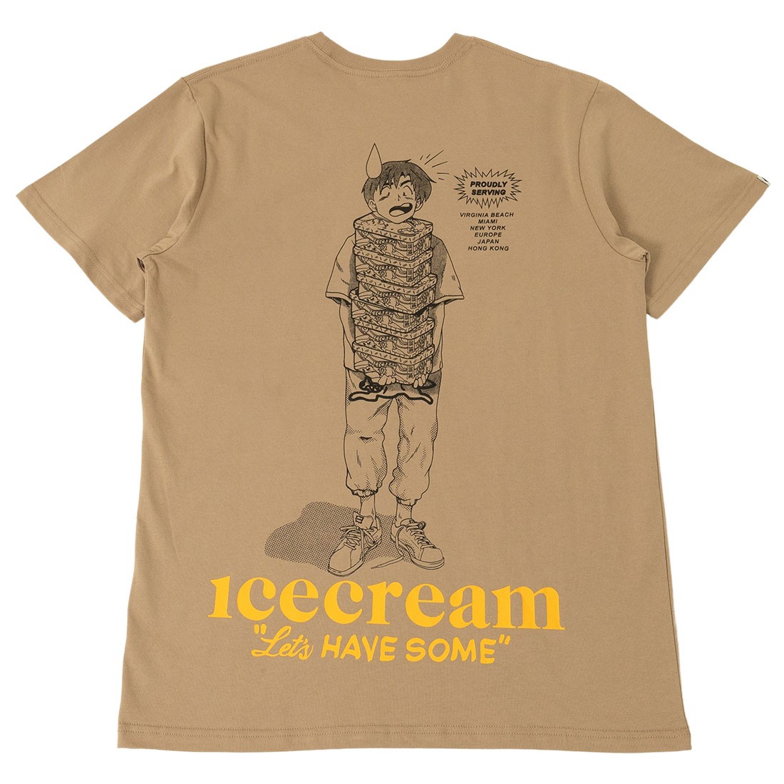Ice Cream The Collector Tee (brown / chinchilla)