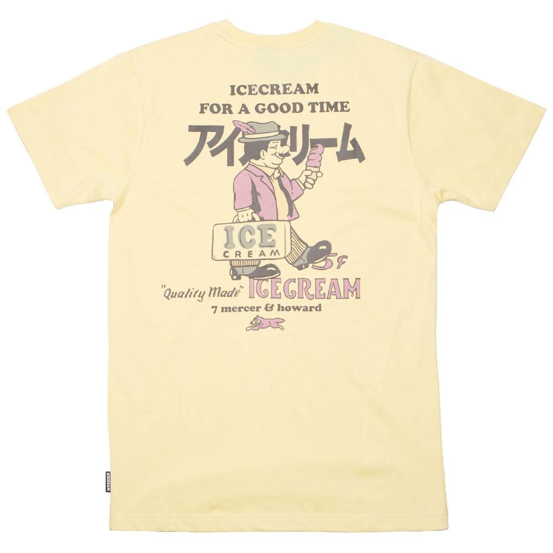 Ice Cream Men Breyer Tee (yellow / sundress)