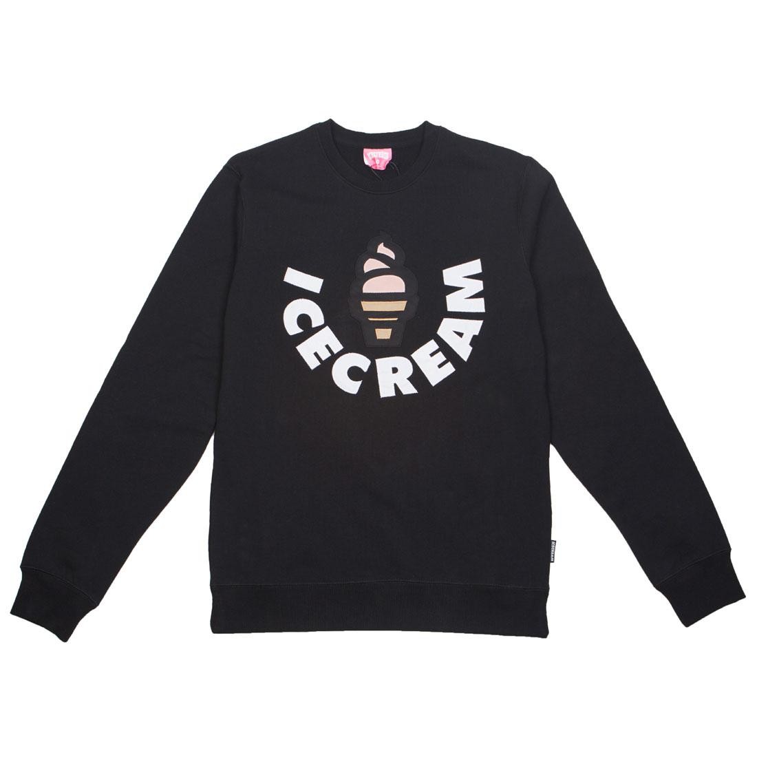 Ice Cream Men Vanilla Crew Sweater (black)