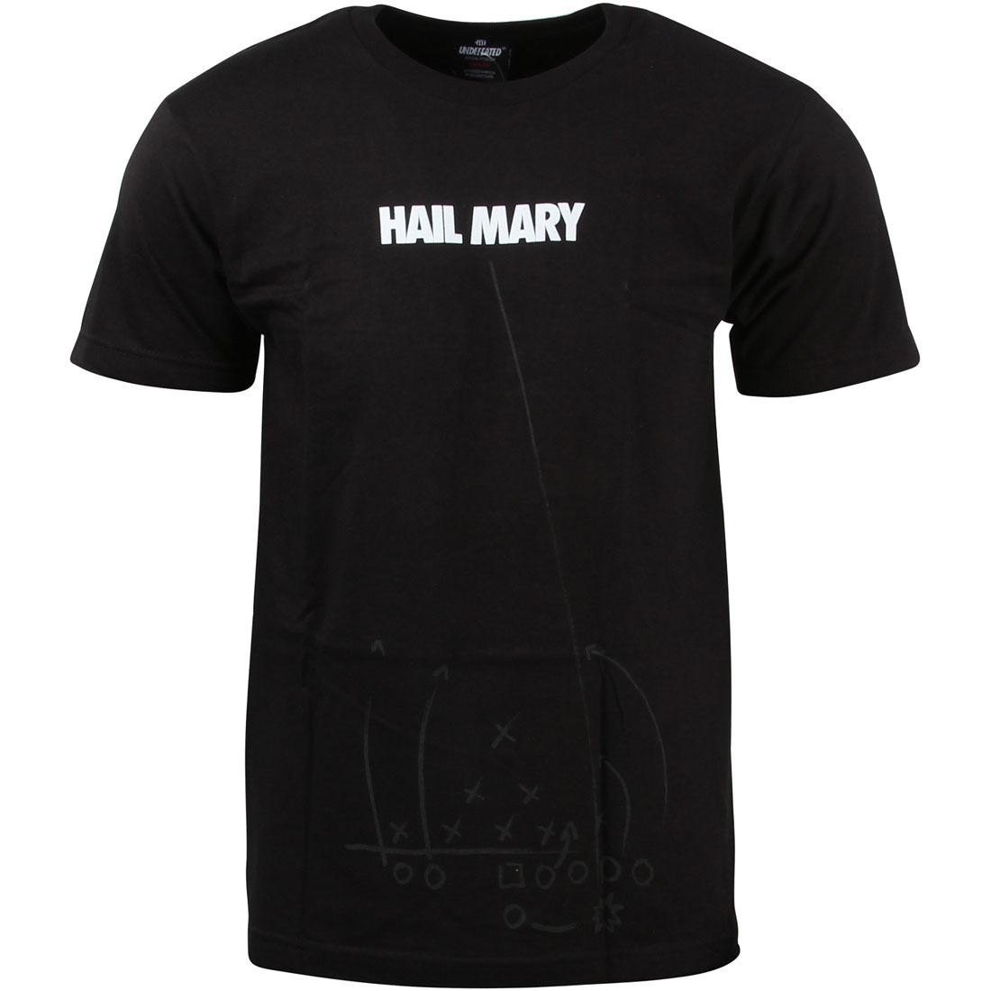 Undefeated Men Hail Mary Tee (black)