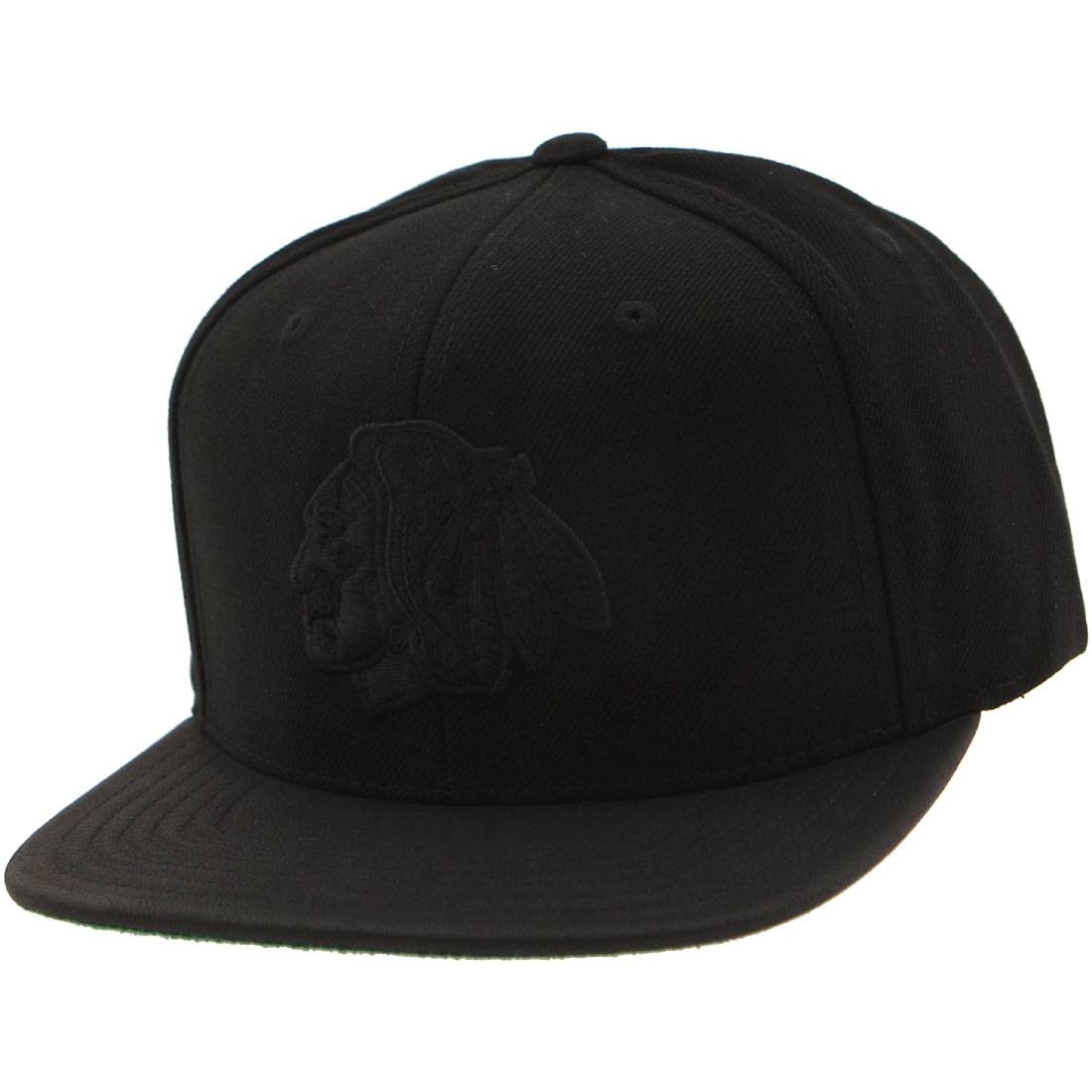 American Needle Chicago Blackhawk Tonalism Adjustable Cap (black)