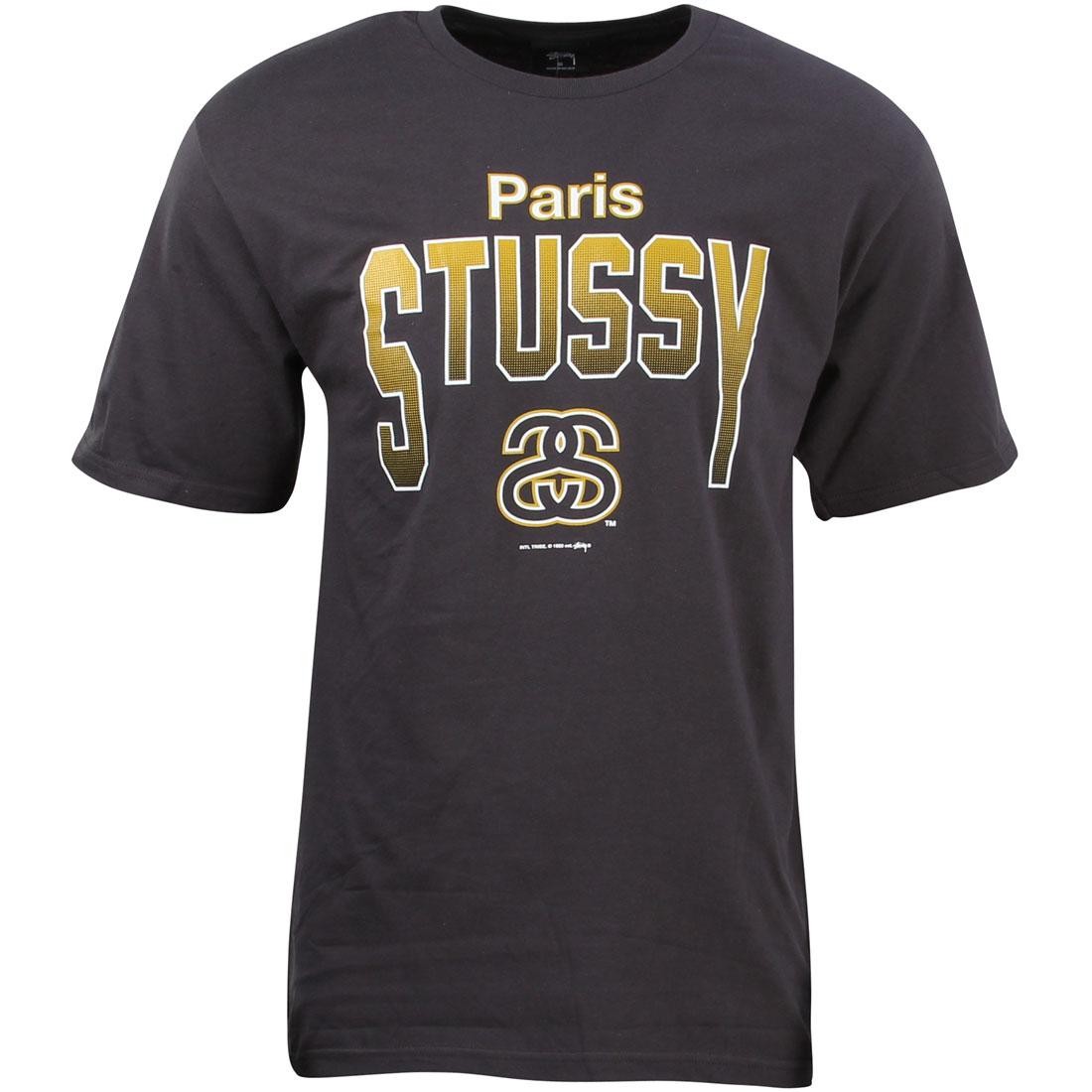 Stussy Men Paris Stussy Tee (gray / charcoal)