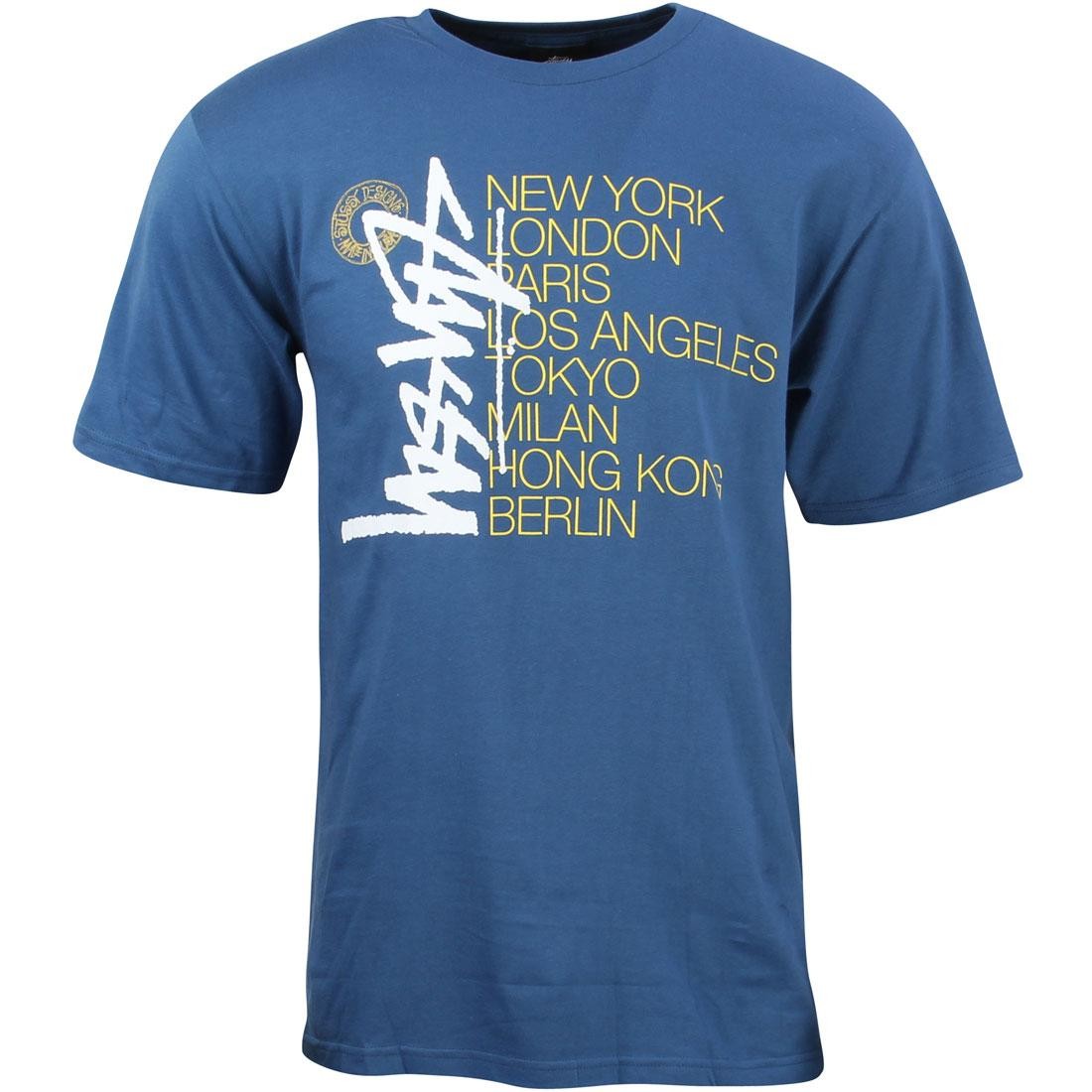Stussy Men Buana Stack Tee (blue)