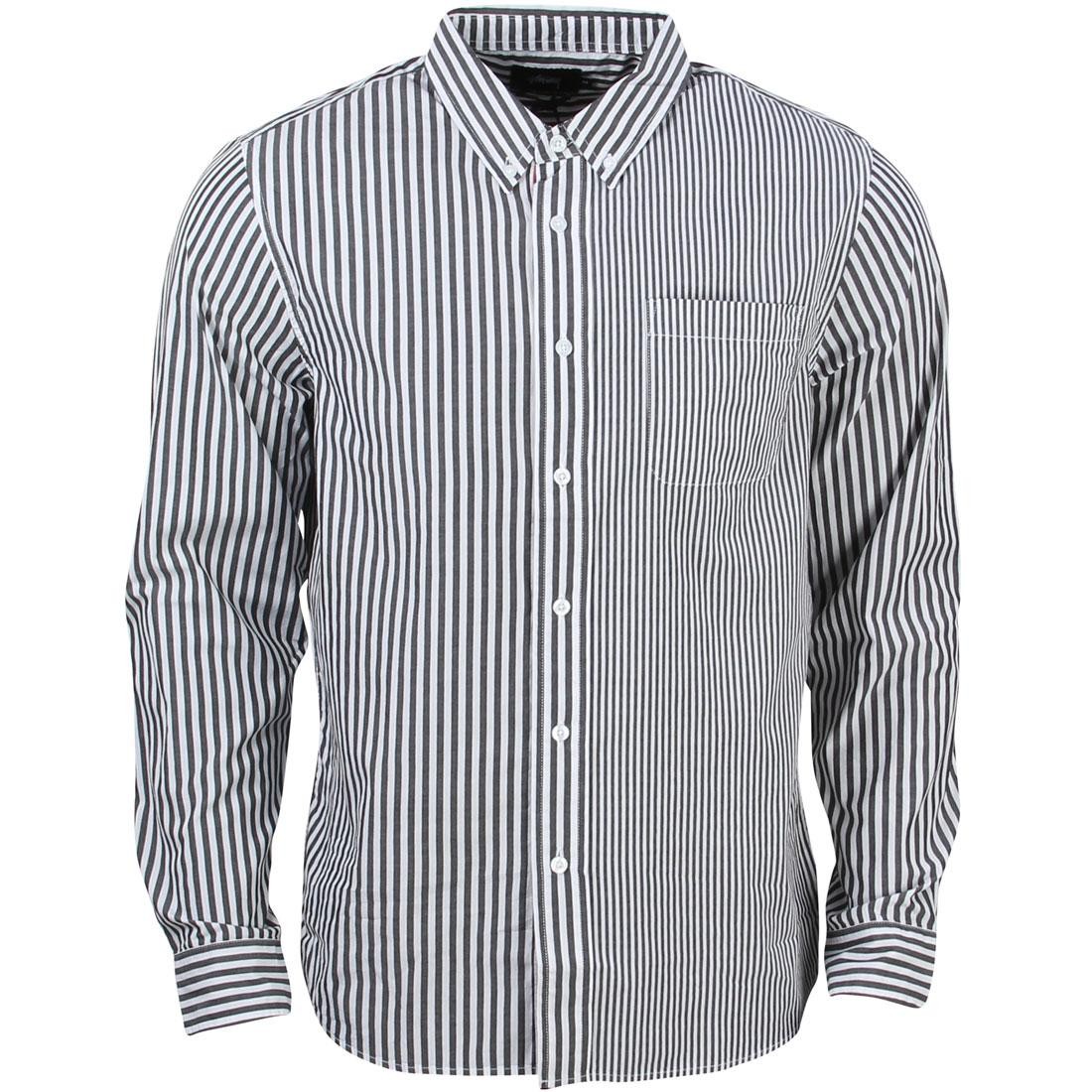 Stussy Men Multi Stripe Shirt (black)