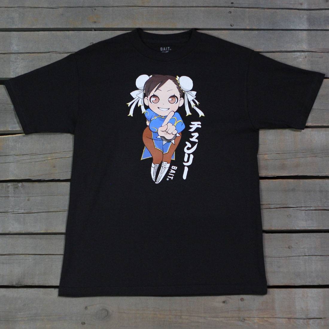 BAIT x Street Fighter Men Chun Li Tee (black)