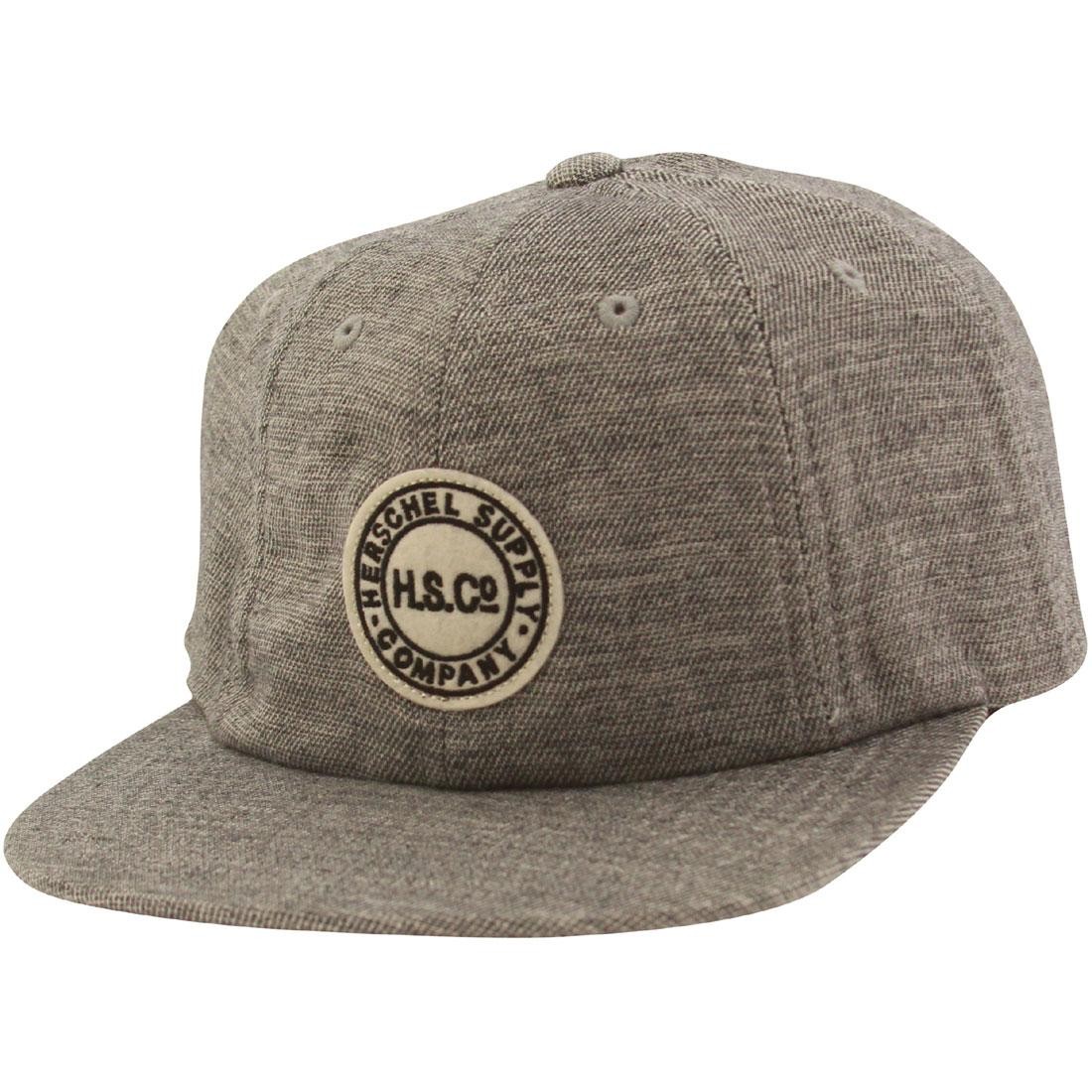 Herschel Supply Co Glenwood Cap (black / white brush)