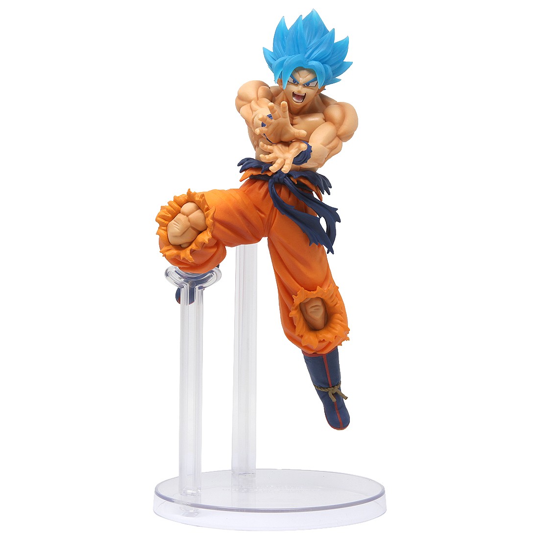 Bandai Ichiban Kuji Dragon Ball Super Saiyan God SS Son Goku Figure (blue)