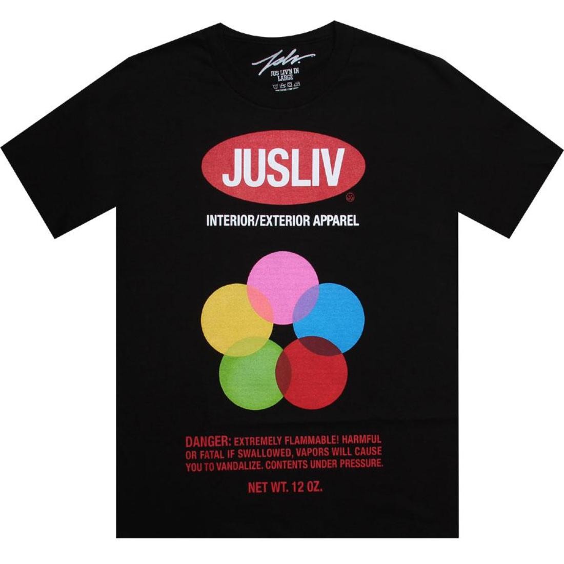 JSLV Aerosol Tee (black)