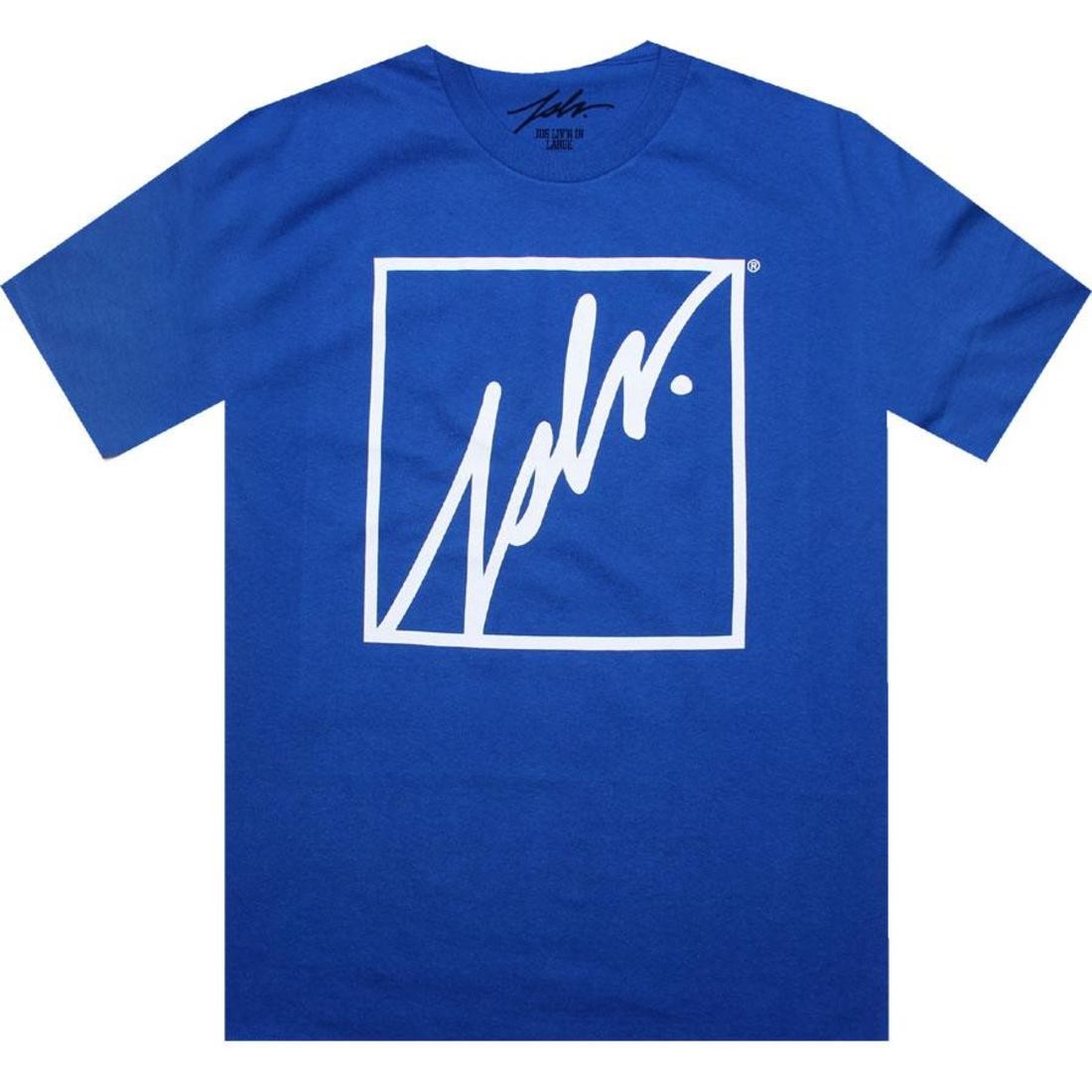 JSLV Squared Outline Tee (royal blue)
