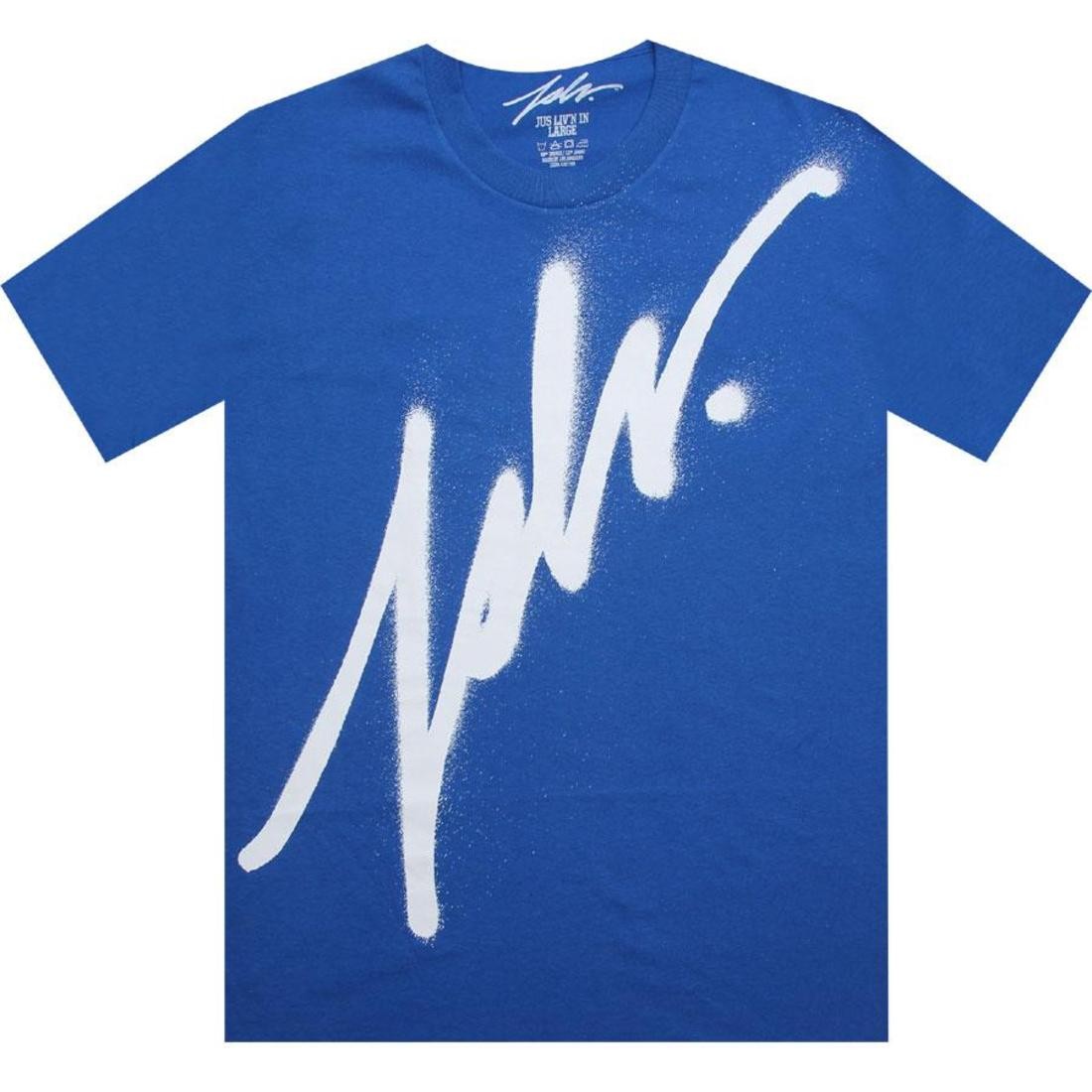 JSLV Premium Stencil Tee (royal blue)