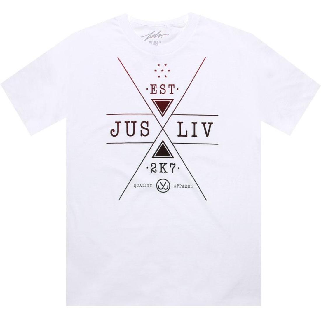 JSLV Triangle Tee (white)