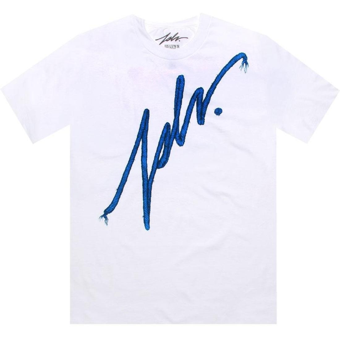 JSLV Signature Premium Rope Tee (white)