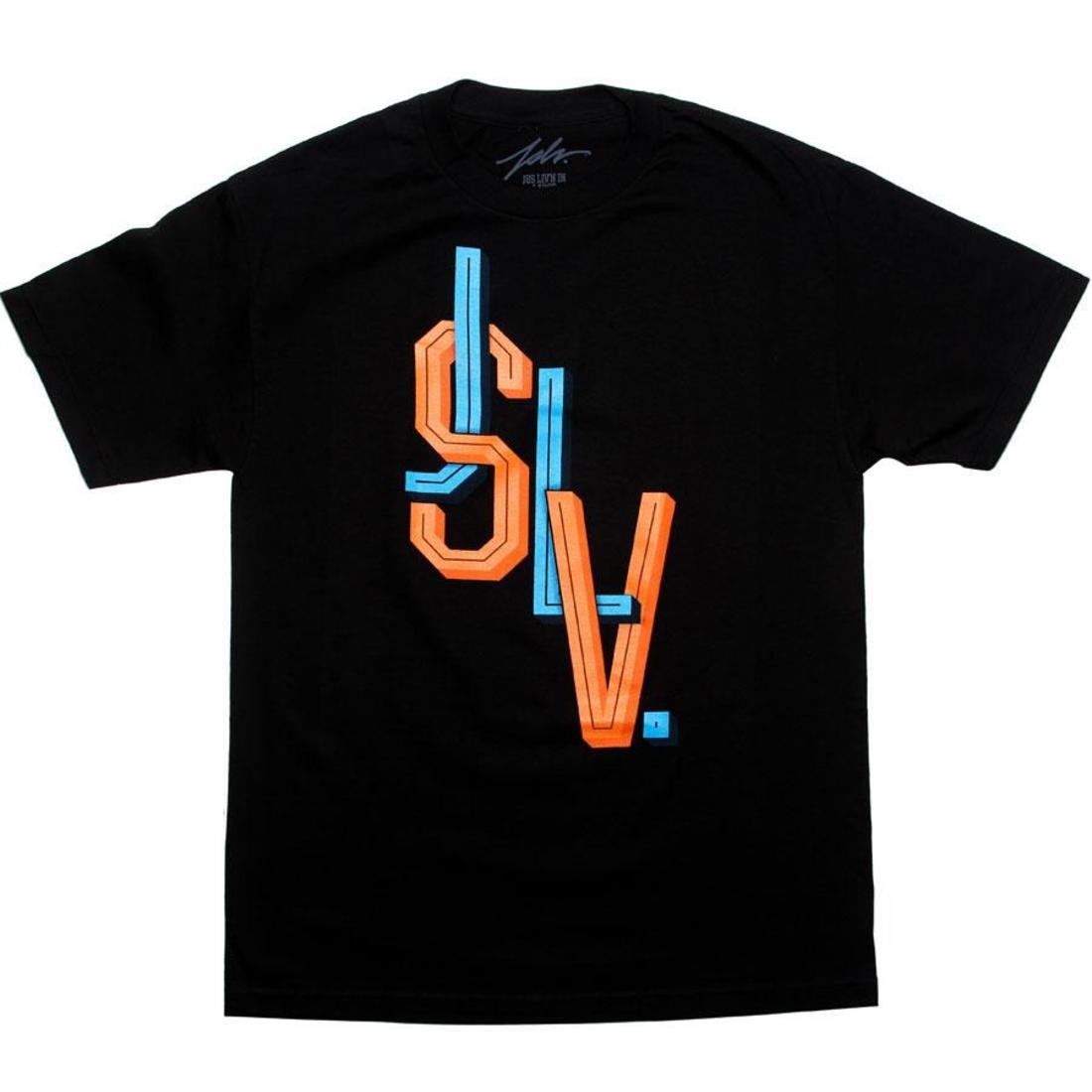 JSLV Block Tee (black)