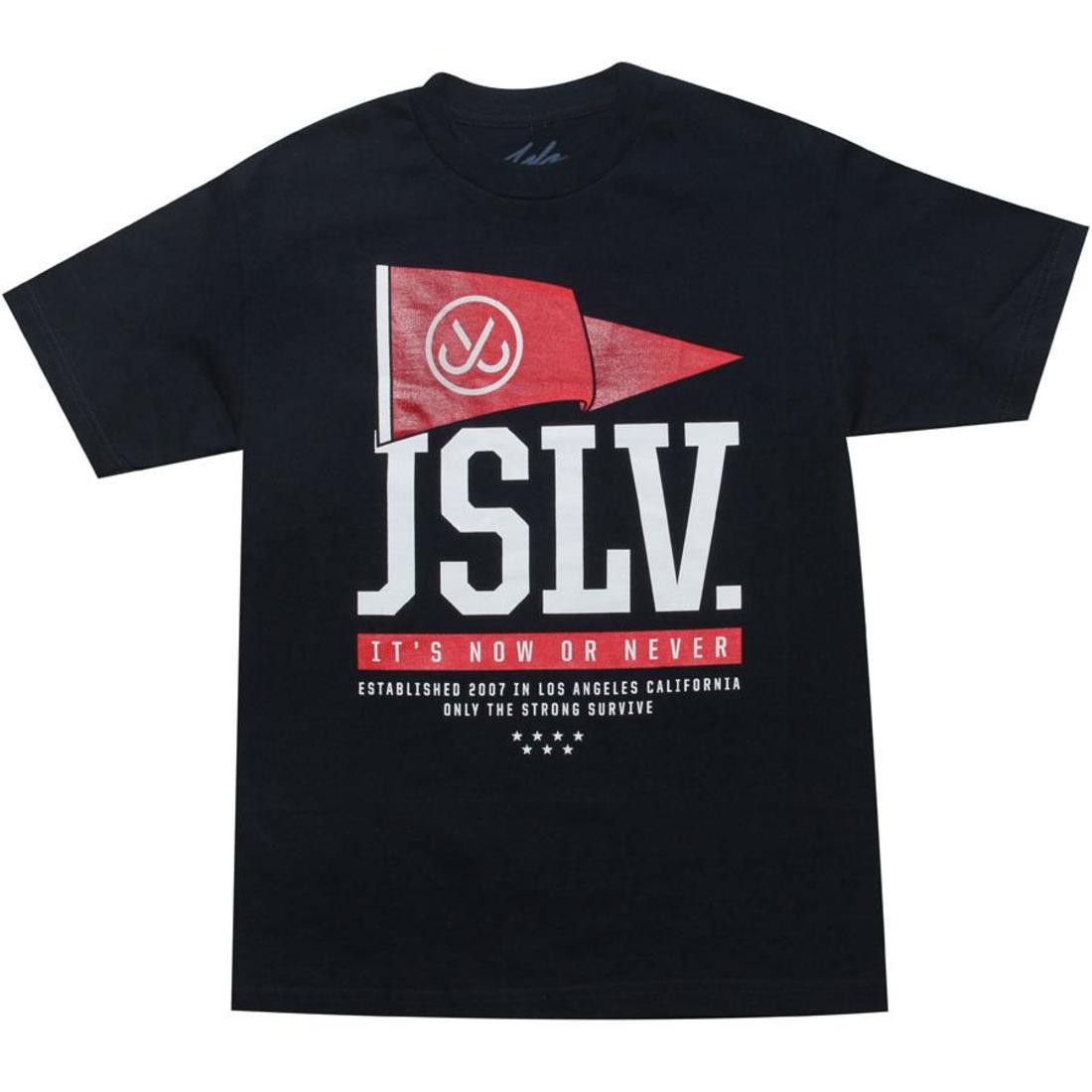 JSLV Pennant Tee (navy)