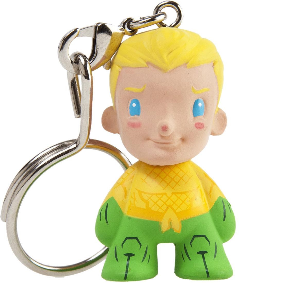 Kidrobot x DC Universe Aquaman 1.5 inches Keychain (yellow)
