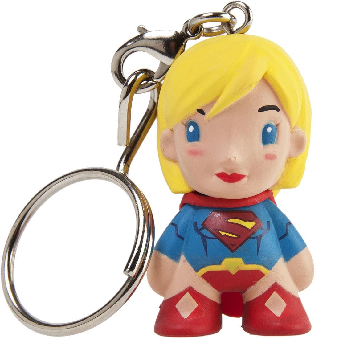 Kidrobot x DC Universe Supergirl 1.5 inches Keychain (blue)
