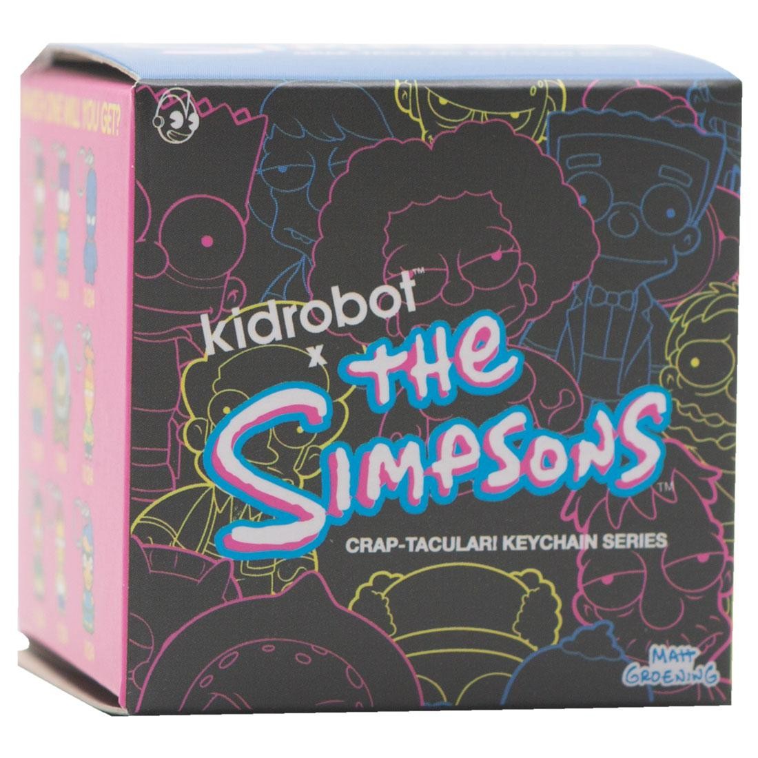 Kidrobot x The Simpsons Crap-Tacular! Keychain Series - 1 Blind Box