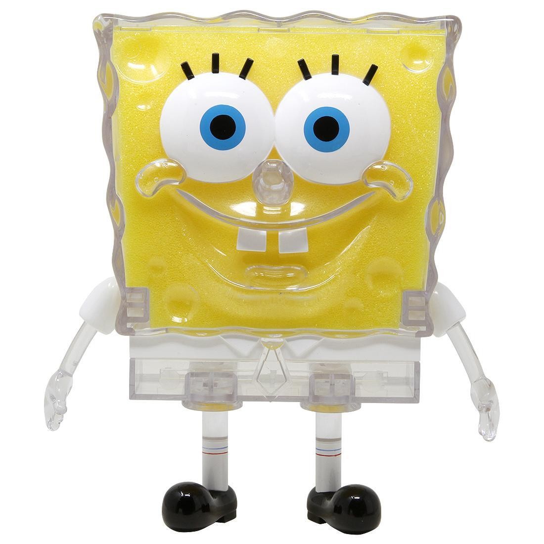 Kidrobot x Nickelodeon SpongeBob SquarePants Shellebration Figure - Clear Edition (yellow / clear)