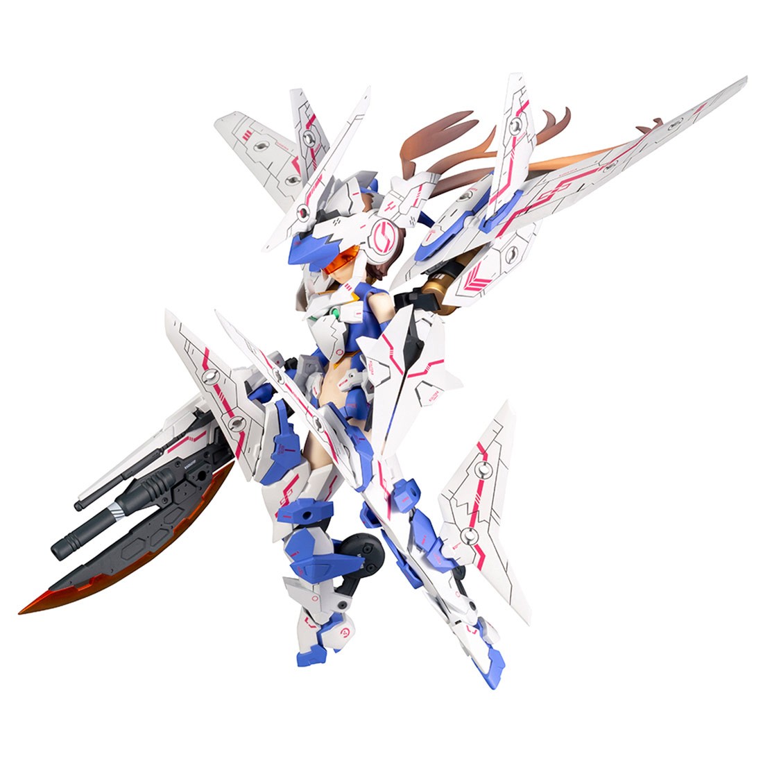 Kotobukiya Megami Device Alice Gear Aegis SOL Raptor Plastic Model Kit (blue)