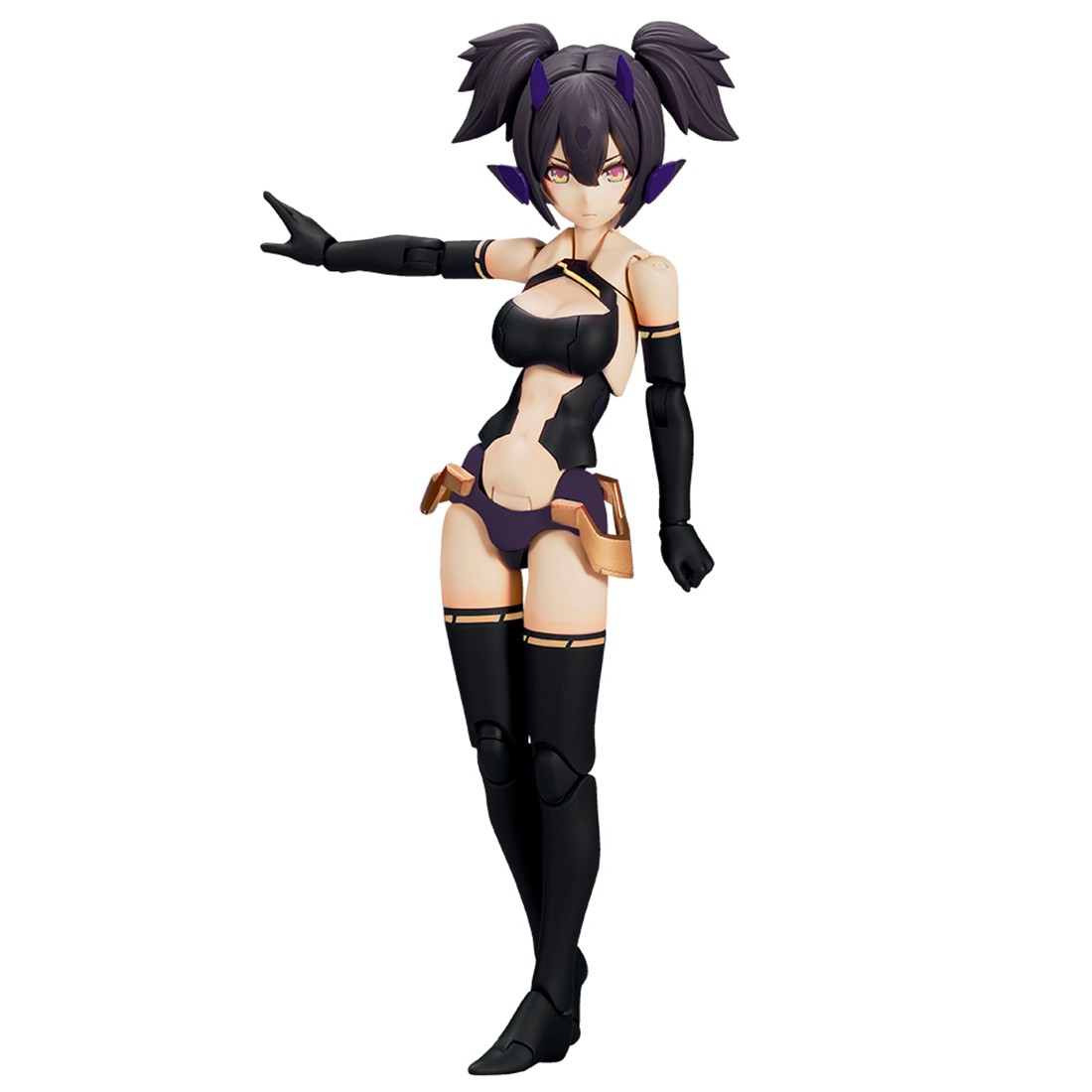 Kotobukiya Megami Device Asra Ninja Shadow Edition Plastic Model Kit (black)
