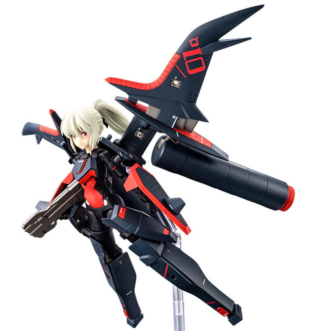 Kotobukiya Megami Device Busou Shinki Type Angel Arnval Repaint Color Version Plastic Model Kit (black)
