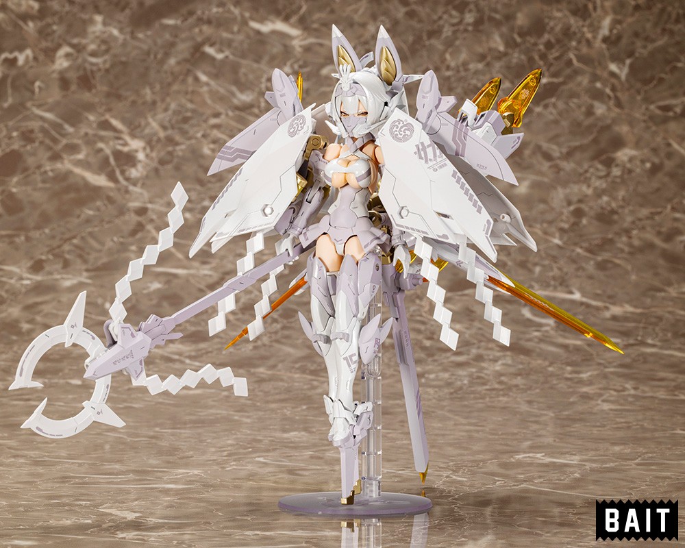 BAIT x Kotobukiya Megami Device Asra Tamamonomae BAIT Ver. Plastic Model Kit (white)