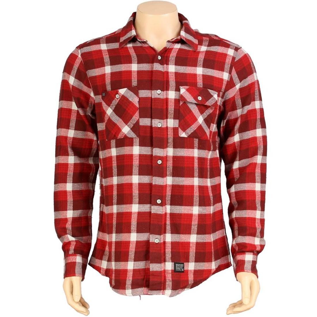 KR3W Grants Long Sleeve Shirt (red)