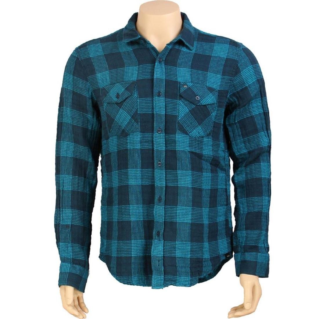 KR3W Hardee Long Sleeve Shirt (navy)