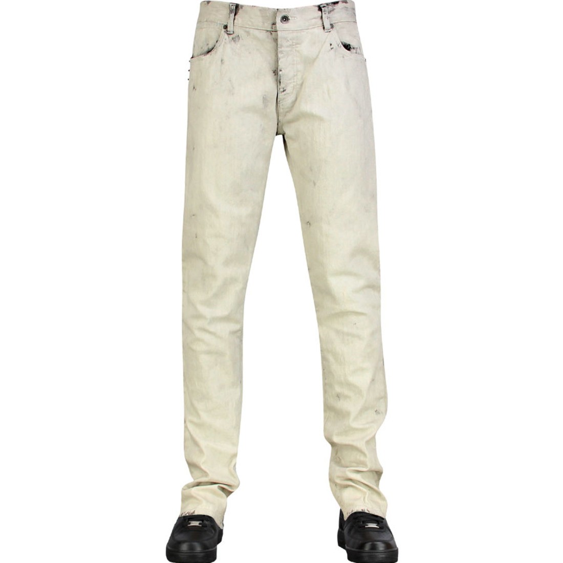 KR3W CM Bleached Denim Jean (bleached black)
